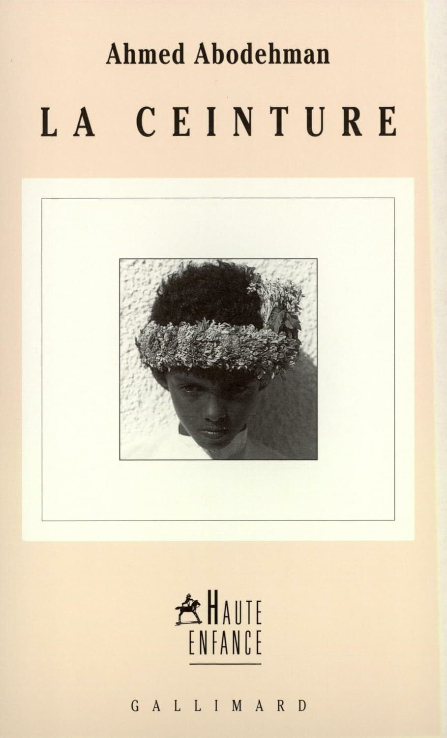 Cover of the book “La Ceinture” by Saudi writer Ahmed Abodehman.